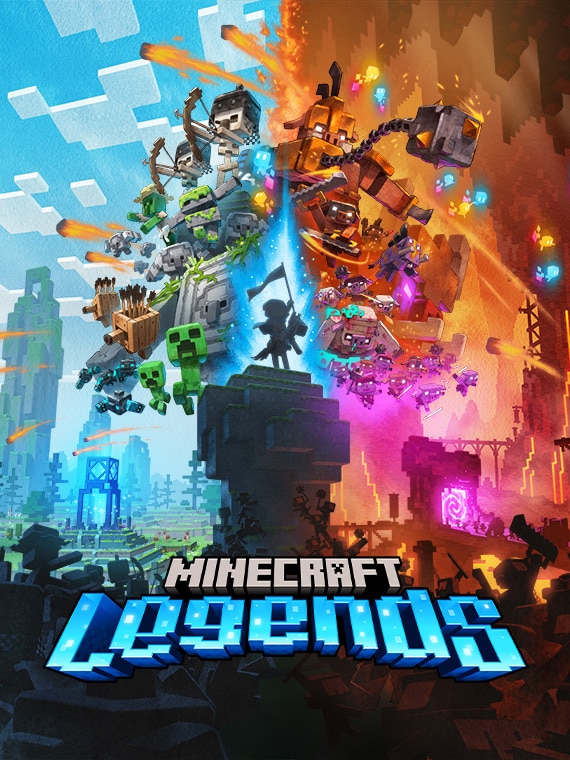 Minecraft Legends キー アート