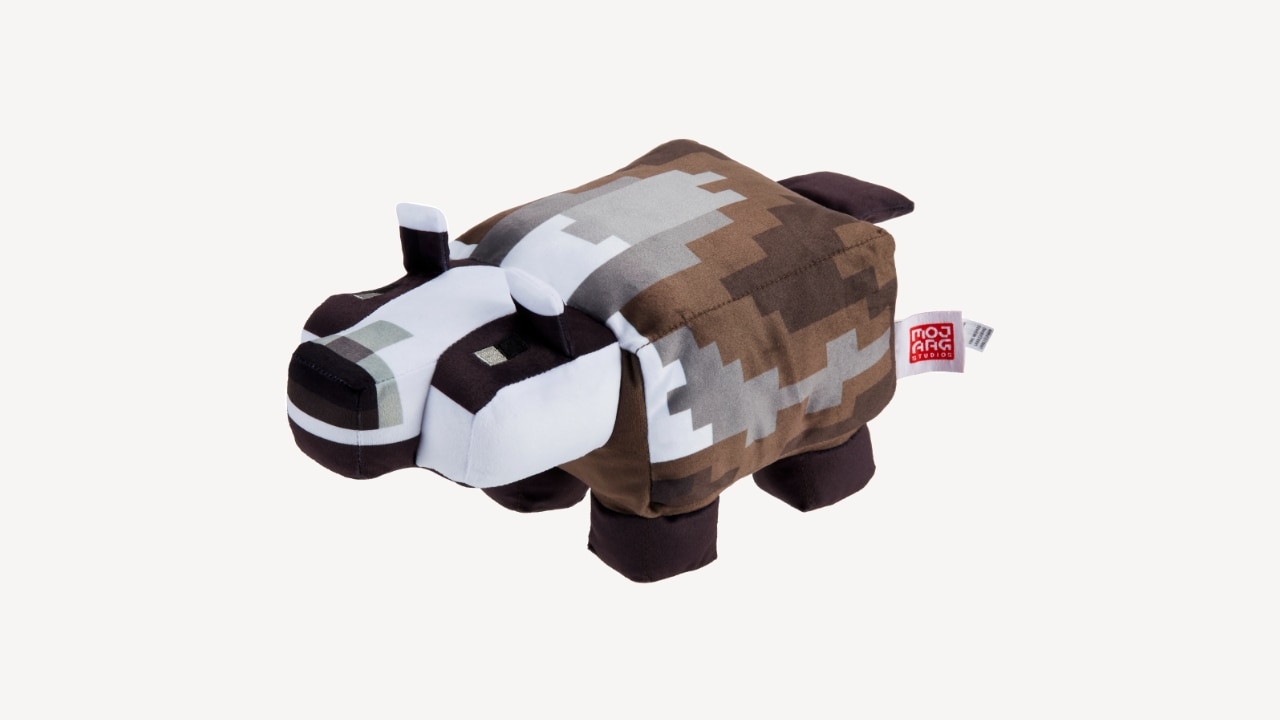 A plushie of a Minecraft Legends badger