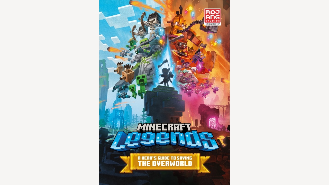 Cover art of the Minecraft Legends official game guide