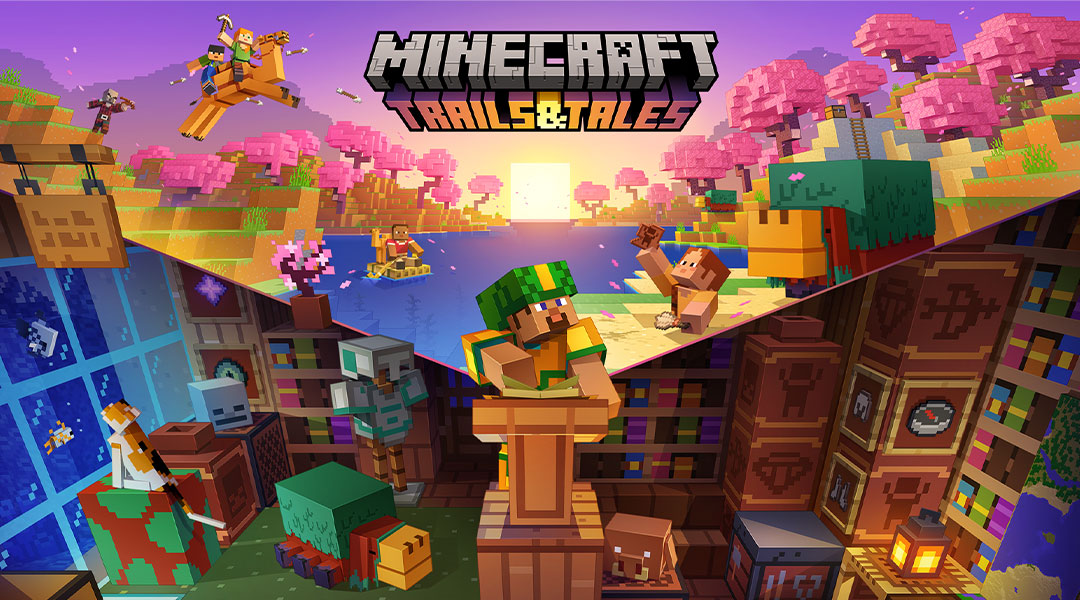 Arte clave de Minecraft Trails & Tales