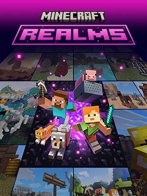 Minecraft Realms Plus nyckelkonst