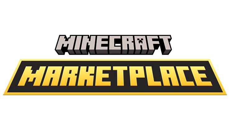 The Minecraft Marketplace logo