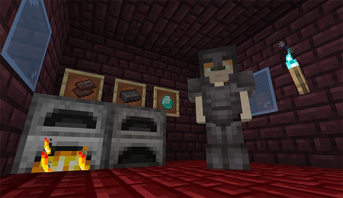 Fabrication d’objets dans le Nether