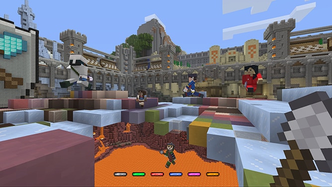 Minecraft tumble mini game, andra